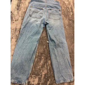 Abercrombie & Fitch Overalls Womens Blue Distressed Denim M thumbnail 11