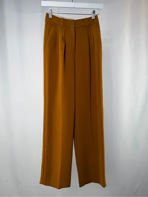 Wilfred Effortless Wide Leg‎ Pant in Anise Brown Size 00 thumbnail 2