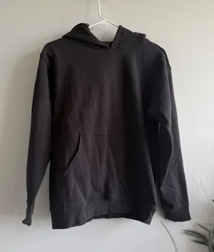 Lululemon All Yours Hoodie Black Pullover Fleece Sweatshirt Womens‎ Size small thumbnail 1
