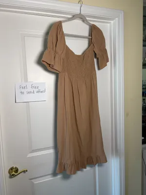 Petal and Pup Brown Maxi Dress thumbnail 2