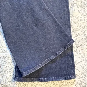 💥FRAME Le One Flare Jeans Dark Indigo Adaptive Stretch Sz 2 Fits 29-34 🧡 thumbnail 7