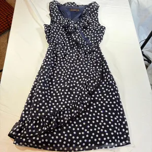 The Limited womens sleeveless ruffle collar dress. Size 0. workwear, church thumbnail 3