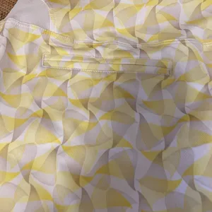 Nike Golf skort yellow and grey designer golf women's size 4 with a 16” waist thumbnail 4