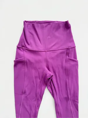 lululemon Align High-Rise Leggings- Vivid Plum - Size 0 thumbnail 5