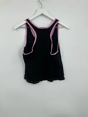 American Vintage Vintage Y2K Black And Pink Orange County Choppers Tank Top Streetwear thumbnail 5