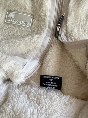 New Balance fuzzy quarter zip thumbnail 2