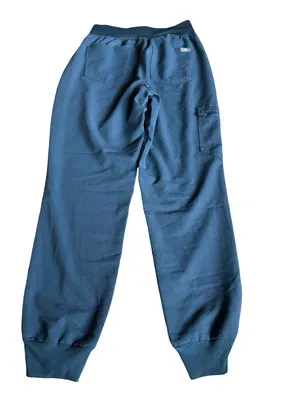 Figs Technical Collection Slate Blue Jogger Scrub Pants Zip Cargo Small Women's thumbnail 11