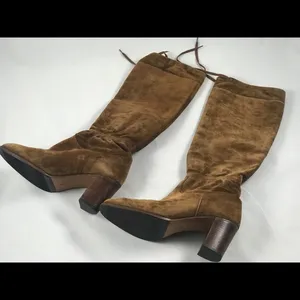 7 Rossetti Moda Knee High LT Suede Heel boot thumbnail 1