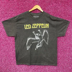 Led Zeppelin Icarus Gray T-Shirt Medium thumbnail 1