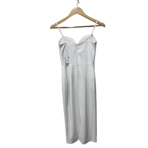 AQUA‎ Rhinestone Embellished Strapless Crepe Midi Dress Size 6 New thumbnail 9