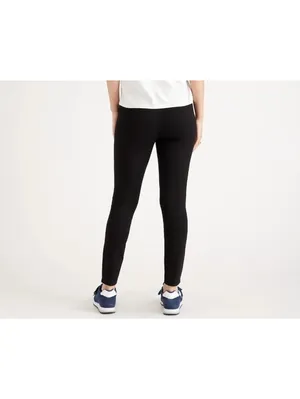 Quince Ultra Stretch Skinny Ponte Pants Black Medium thumbnail 2