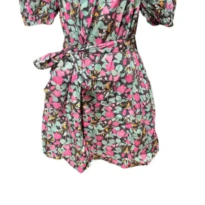 Roller‎ Rabbit Manusa Ainsley Mini Dress Black Floral Print Size Medium thumbnail 7