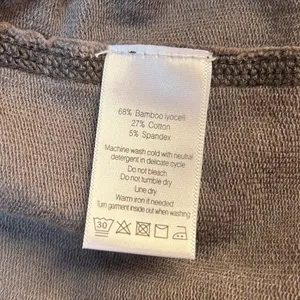 NWT ALO Yoga Pants Granite/Gray Wide Leg Bamboo Joggers Sweatpants Loungewear XL thumbnail 8