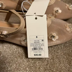 ‼️A New Day Everly Floral Mesh Mary Jane Ballet Flats‼️ thumbnail 4