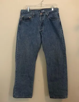 Levi’s 501 High Waisted Button Fly Jeans thumbnail 1