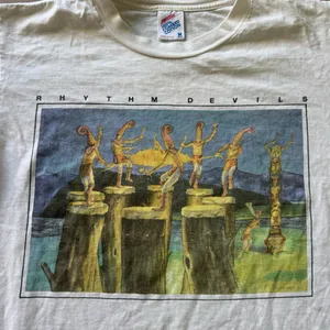 American Vintage Vintage 90s Dupille "Rhythm Devils" art tee thumbnail 5