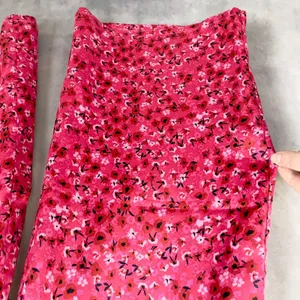 Sugar Lips Womens Wide‎ Leg Pants XS Floral Soft Girl Indie Romantic Coquette thumbnail 3
