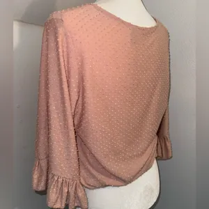Buckle Pink Blouse thumbnail 5