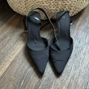 RIVER ISLAND POINTED KITTEN HEELS thumbnail 2