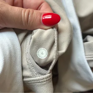 Lululemon‎ align tank top white v neck stretch nulu thumbnail 4
