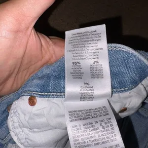 Mother High Waisted Runaway Step Fray Kick Flare Jean Kiss and Make Up Blue 24 thumbnail 9