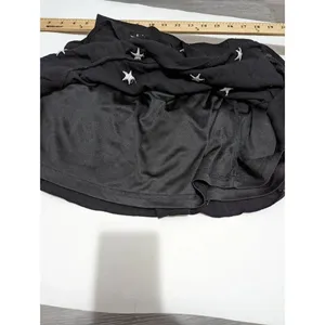 NATIVE DAUGHTERS Embroidered Stars Skirt Medium Black thumbnail 7