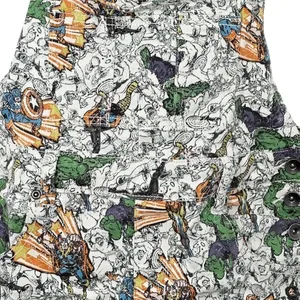 Marvel Avengers‎ Her Universe Mini Short Overalls Disney World Summer Comicon thumbnail 7