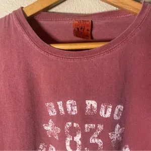 Big‎ Dogs vintage Red Graphic T-Shirt size XL made in the USA casual thumbnail 3