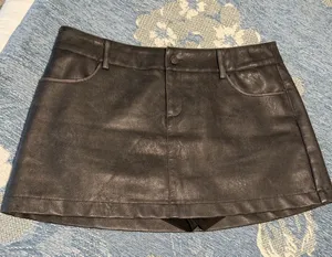 Garage Mini Faux Leather Skirt thumbnail 1