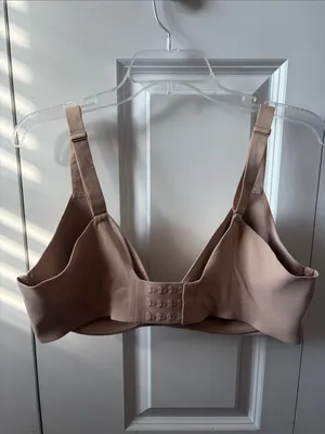 Smoothez by aerie Nude Support T-Shirt Bra with Light Padding Size 38DD thumbnail 3