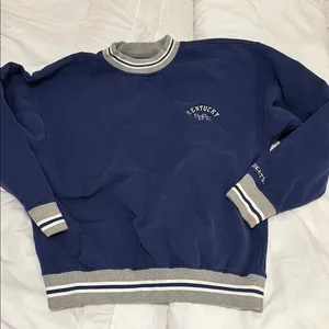 Vintage University of Kentucky Blue Wildcats Crewneck Pullover, Size XL thumbnail 1