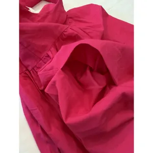 Anthropologie Daily Practice Notch Neck Mini Dress Fuchsia Pink Womens Large thumbnail 9