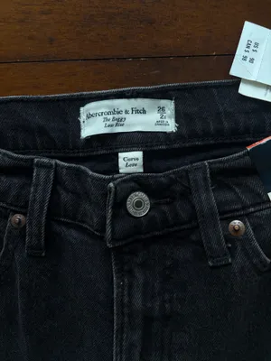 Abercrombie & Fitch Black Jeans thumbnail 6