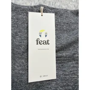Feat FlowTech‎ Roam Short Heather Charcoal Gray Activewear Lounge Womens Small thumbnail 3