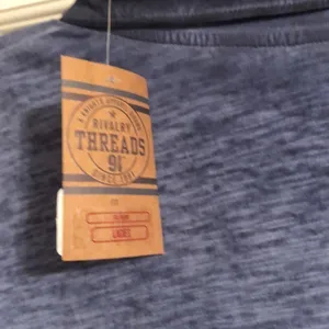 Rivalry Threads Auburn Tigers Long Sleeve Crop Sweatshirt NWT thumbnail 6