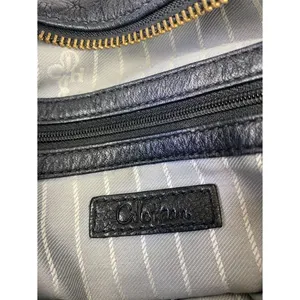 Cole Haan Black Leather Shoulder Hobo Slouchy Handbag Purse thumbnail 8