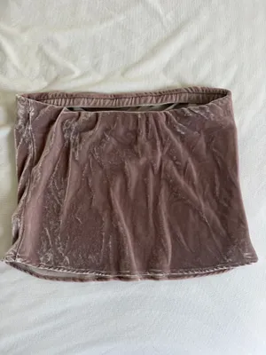 Anthropologie velvet tube top thumbnail 4