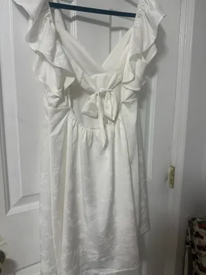 Altar'd State Mini Dress White Medium thumbnail 3