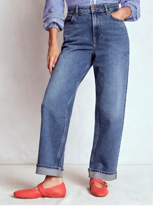 Boden x Anthropologie Mid Rise Cigarette Jeans Size 27. thumbnail 1