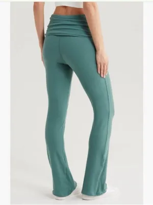 Free People Movement Aced It Flare | Size: L | Green thumbnail 3