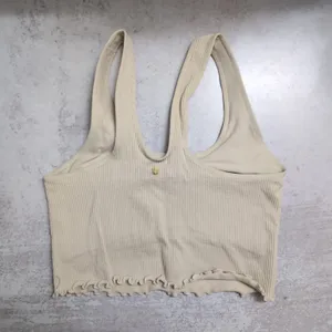 Spiritual Gangster Amor Crop Tank Lettuce Hem Size M/L thumbnail 3