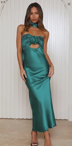 Hello Molly Satin Dress thumbnail 2