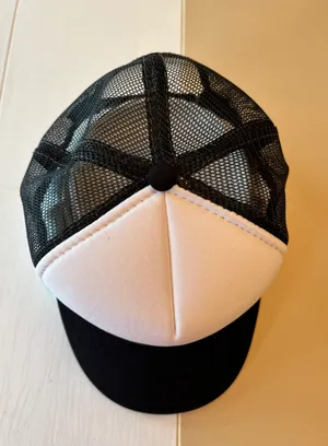 I ❤️ Hot Dupes Trucker Hat Black thumbnail 4