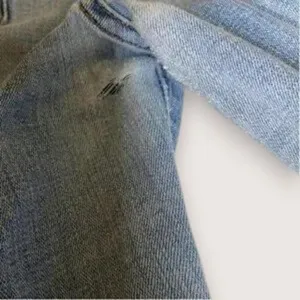 Levis Mid-Rise Skinny Blue Jeans Distressed with Fringed Cuffs Size 29 thumbnail 9