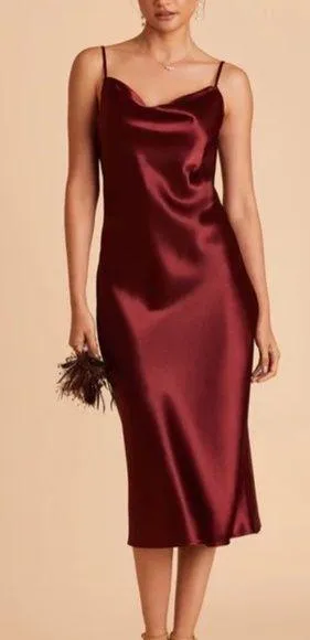 Red Dress Boutique | Cowl Neck Midi Dress thumbnail 1