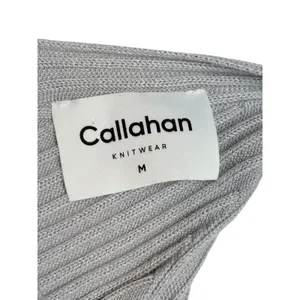 Revolve Callahan‎ Knitwear Dress Perfectly Pale Gray Rib Sleeveless Midi Medium thumbnail 6
