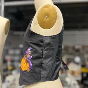 Vintage Halloween Vest M Black Size M thumbnail 3
