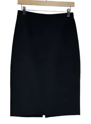 Zara‎ Pencil black skirt size medium office work wear thumbnail 1