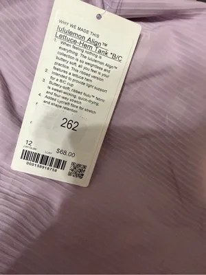 NWT lululemon Align ™
Lettuce-Hem Tank *B/C - lilac play thumbnail 5