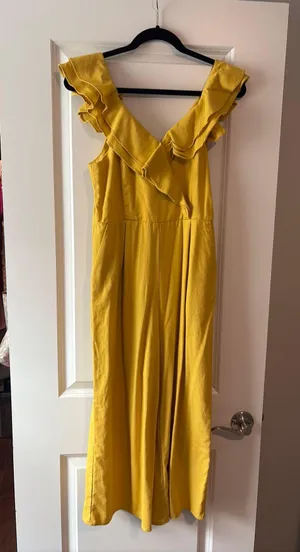 Mustard Romper Yellow Size L thumbnail 4